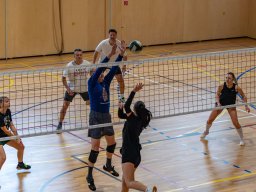 Zimný volejbalový turnaj, 8.2.2025 (autor: J. Letenay)